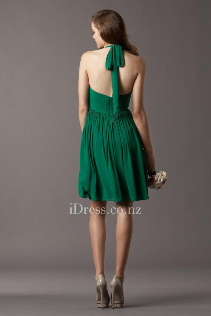 2chiffon-halter-sweetheart-neck-emerald-bridesmaid-dress-2